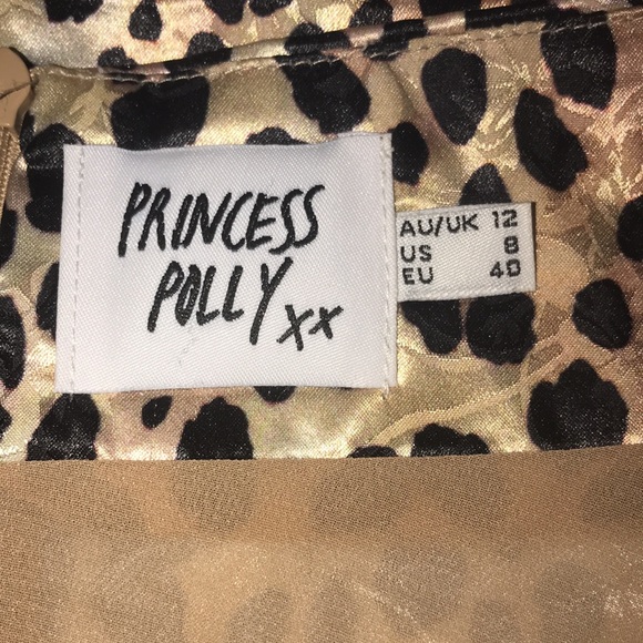 Princess Polly xx 😘 size 8 leopard 🐆 print with floral print skirt 💕 - Picture 7 of 9